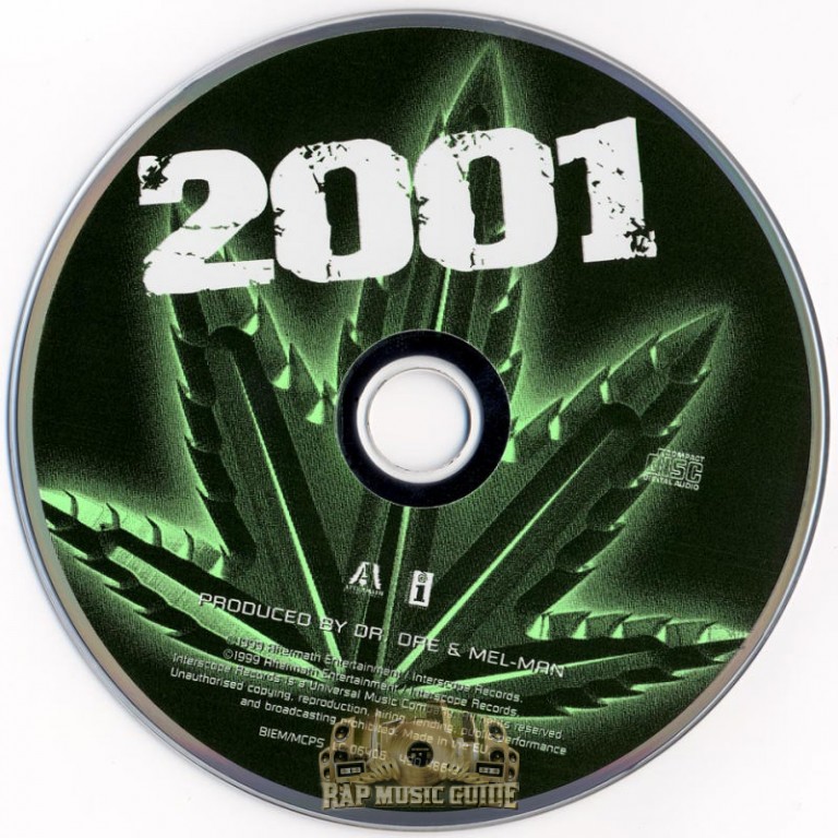 Dr dre cd promo 2001
